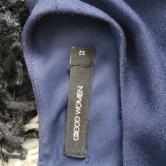 G2000 navy black knee length dress - Picture 2 of 3